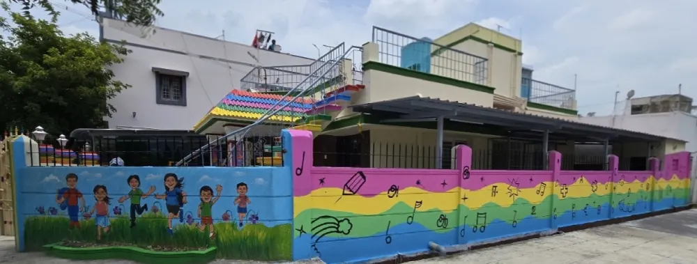 Happy preschoolers at Springfield Play School